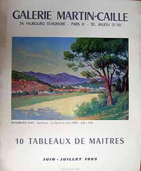 Item #17-2826 10 Tableaux de Maitres : Parade Amoureuse : Juin - Juillet 1965. (Poster)....