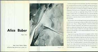 Item #17-2835 Alice Baber : March 1963. Alice Baber, Keith Sutton, Natalie Edgar
