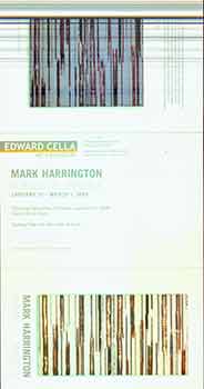 Item #17-2869 Mark Harrington : East/West. (Brochure of an exhibition held at Edward Cella Art +...