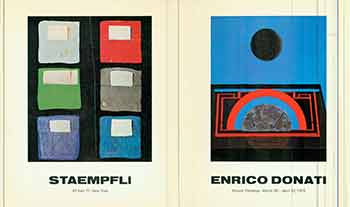 Item #17-2939 Enrico Donati : Recent Paintings. (Exhibition: March 28-April 22, 1972). Enrico Donati, George W. Staempfli.