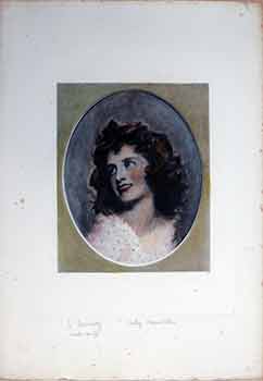 Item #17-2981 Lady Hamilton. (Hand colored gravure). George Romney
