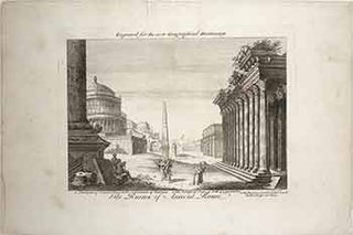 Item #17-3136 The Ruins of Ancient Rome. (B&W engraving). A. Smith, Engraver