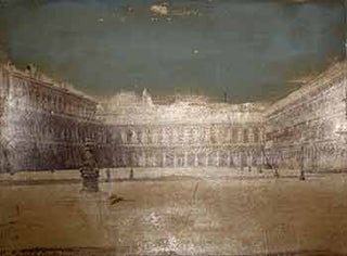 Item #17-3138 Piazza de la Chiesa. (Color print). 19th Century Italian Artist