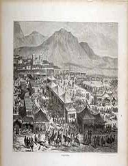 Item #17-3223 Foire de Pucara. (B&W engraving). C. Maurand.