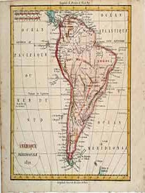 Item #17-3267 Amerique Meridionale. 19th Century French Artist