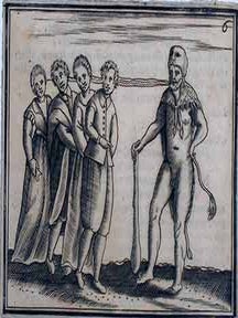 Item #17-3269 Scene from South America for book illustration. 19th Century French Artist