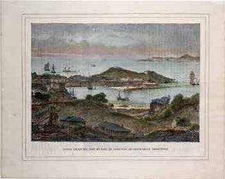 Item #17-3300 Petite Preaqu’ile, Port et Rade de Saint-yves en Cornouailles (Angleterre). 19th...
