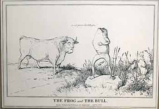 Item #17-3340 The Frog and the Bull (Arthur Wellesley, 1st Duke of Wellington; Jules Auguste...