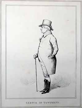 Item #17-3355 Sketch of Townsend: John Townsend. John Doyle, ”H B.&rdquo