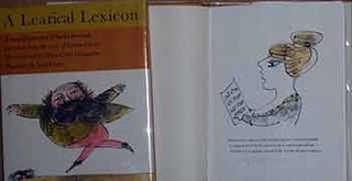 Item #17-3467 A Learical Lexicon : From the Works of Edward Lear. One of 100 copies featuring an...