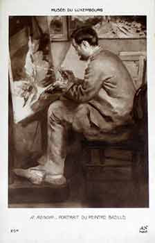 Item #17-3535 A. Renoir - Portrait du Peintre Bazille. 20th Century European Artist.