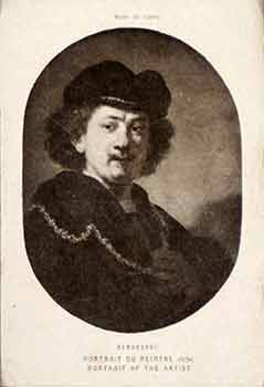 Item #17-3537 Rembrandt : Portrait du Peintre. Musée du Louvre.