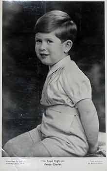 Item #17-3555 His Royal Highness Prince Charles. Marcus Adams, Photo.