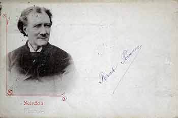 Item #17-3585 Sardou (Victorien Sardou French Writer 1831 - 1908). 19th Century French Photographer.