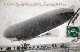 Item #17-3601 Le Ballon Dirigeable Militaire PATRIE construit par MM Lebaudy sur les plans et...