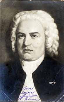 Item #17-3602 Bach. 20th Century European Artist