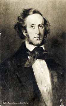 Item #17-3603 Felix Mendelssohn-Bartholdy. 20th Century European Artist