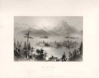 Item #17-3728 The Owls Head: Lake Memphremagog. (B&W engraving). W. H. Bartlett, G. K. Richardson