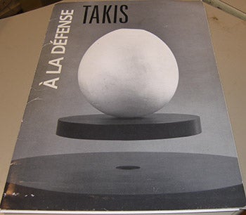 Item #17-3760 A La Defense: Takis - (folder of letters and planning for the 1990 Takis exhibition). Art Defense.