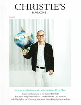 Item #17-4063 At home with business leader and art collector Pierre Chen--May 2019....