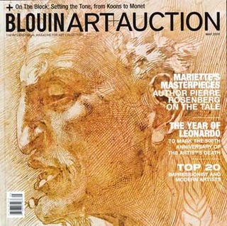 Item #17-4259 Blouin Art Auction. The International Magazine for Art Collectors. May 2019. Blouin...