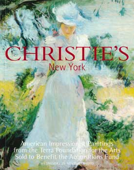 Item #17-4600 American Impressionist Paintings from the Terra Foundation for the Arts Sold to...