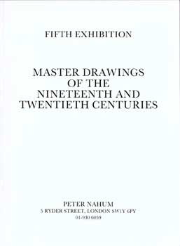 Item #17-5098 Master Drawings of the Nineteenth and Twentieth Centuries. Price List. Lots 1-71....