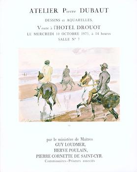 Item #17-5114 Dessins et Aquarelles. October 10, 1973. Lots 1-120. Hôtel Drouot, Paris