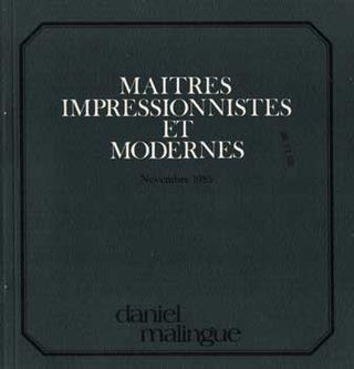 Item #17-5172 Maitres Impressionistes et Modernes. November 1985. Lots 1-28. Paul Klee, Paul...