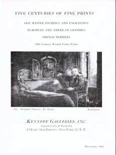 Item #17-5177 Five Centuries of Fine Prints: Old Master Etchings and Engravings/European and...