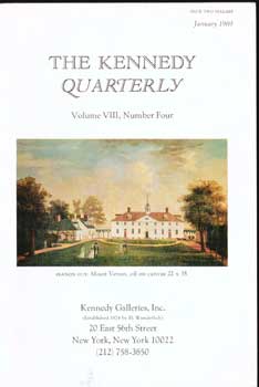 Item #17-5181 The Kennedy Quarterly: Volume VIII, Number Four. America At Home: American Homes in...