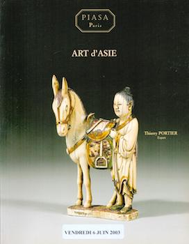 Item #17-5227 Art d’Asie (Céramique, Estampes, Peintures, Bronzes, Sculptures, Textiles, etc.)...