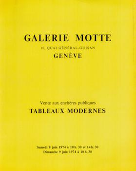Item #17-5482 Tableaux Modernes (Peintures de Picasso, Kandinsky et d’autres) Lots 201-597....