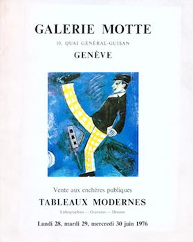 Item #17-5484 Tableaux Modernes (Lithographies, Gravures, Dessins de Picasso, Chagall, Dali et...