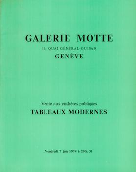 Item #17-5486 Tableaux Modernes (Dessins, Pastels, Aquarelles et huiles de Picasso et d’autres)...
