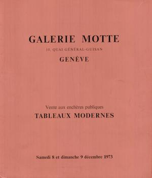 Item #17-5490 Tableaux Modernes (Dessins, Aquarelles, Pastels et Huiles de Vlaminck, Mané-Katz...