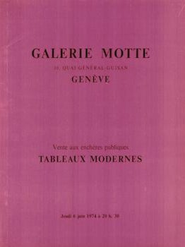 Item #17-5491 Tableaux Modernes (Aquarelles, Gouaches, Pastels et Huiles de Cézanne, Chagall,...