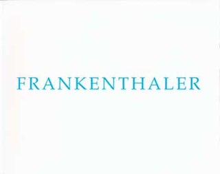Item #17-5524 Frankenthaler: Paintings on Paper. April 26 to May 19, 1990. Lots 1-12....