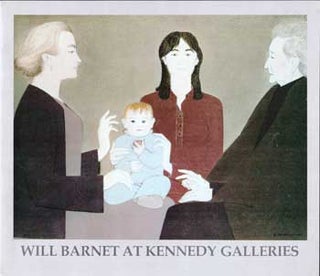 Item #17-5581 Will Barnet at Kennedy Galleries. October 9-27, 1984. Lots 1-27. With Lawrence A....