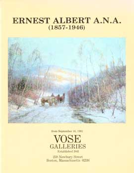 Item #17-5583 Ernest Albert ANA 1857-1946. September 16, 1981. Ernest Alber, Boston