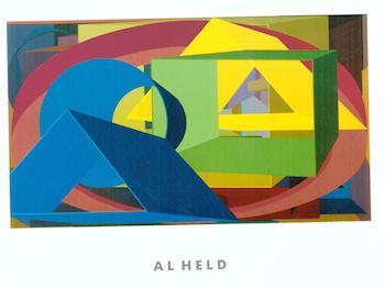 Item #17-5613 Al Held: New Paintings. Andre Emmerich Gallery, NY. NY. November 6-December 1, 1990. Al Held, New York.