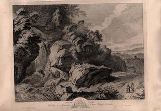 Item #17-5725 Chute d’Eau (Wasserfall), Plate 117, IV. Weirotter, Franz Edmund