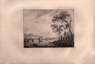 Item #17-5734 Weite Landschaft mit dem am Fluss Gelegenen Kastell, Plate 5, III. Weirotter,...