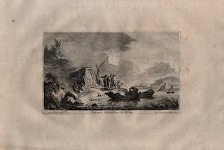 Item #17-5736 Bateaux descendans la Rhone, Plate 60, III. Weirotter, Franz Edmund