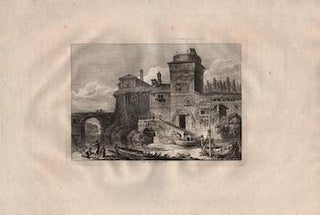 Item #17-5751 Teilansicht von Livorno, Plate 126. Weirotter, Franz Edmund