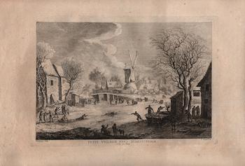 Item #17-5759 Petit Village pres d’Amsterdam, Plate 79, IV. Weirotter, Franz Edmund.