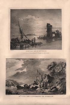 Item #17-5842 Petit Port Pres de Rotterdam, 1777. 11e. Vue des Environs de Harlem, Plate 61,...