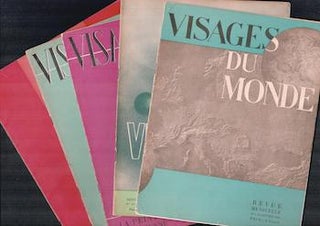 Item #17-5976 Visages du Monde. No. 1, 15 Janvier 1933. No. 16, 15 Juin 1934. No. 26, 15 Juin...
