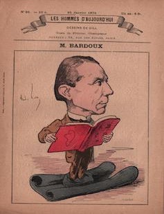 Item #17-6018 M. Bardoux (Les Hommes d&rsquo;aujourd&rsquo;hui, No. 20. 25 Janvier 1879). Cat. rais. pages 188-191. Andr&eacute; Gill, Louis Alexandre Gosset de Guines.