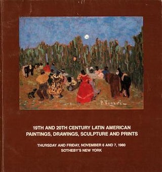 Item #17-6035 19th and 20th Century Latin American Paintings, Drawings, Sculpture and Prints. 6...